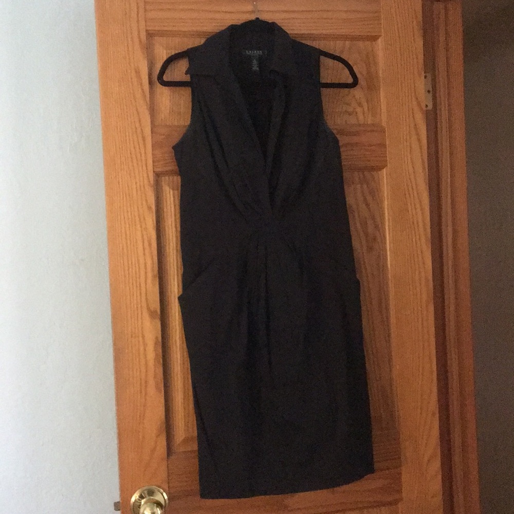 Ralph Lauren Size 8 Black with Pockets Dress